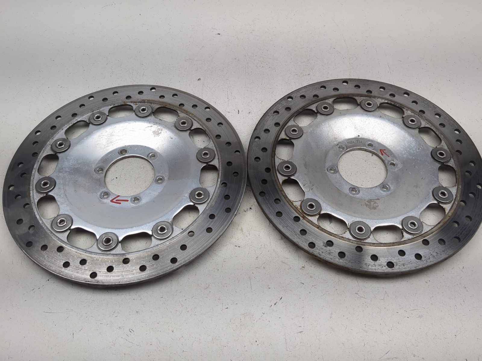 97-04 Honda Valkyrie 1500 GL1500C Front Left Right Brake Rotor Set 45220-MZ0-003