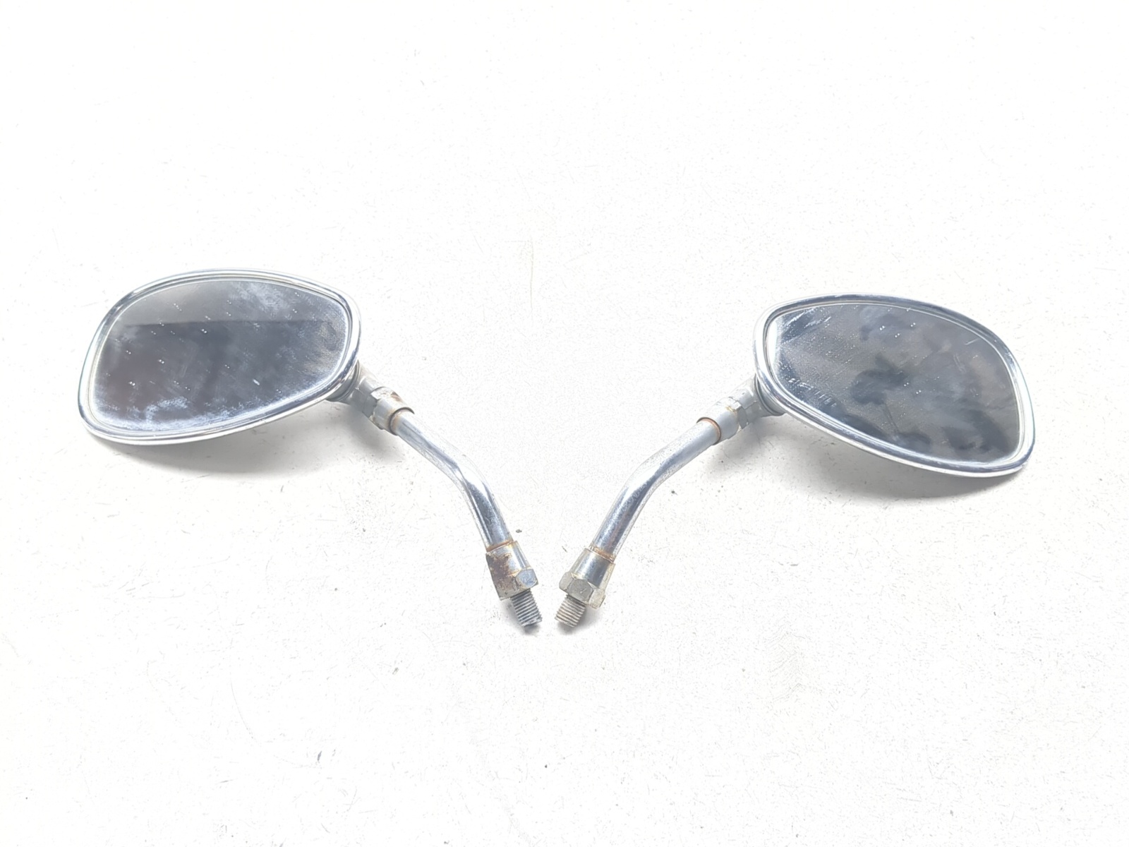 96-09 Kawasaki Vulcan 500 EN500C Front Left Right Mirror Set 56001