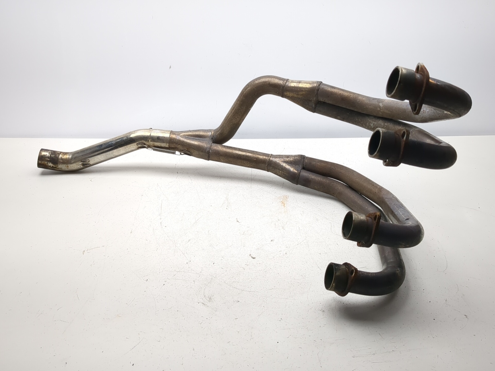 92-98 Honda CB1000 Front Exhaust Header Manifold Can Pipe Assembly 18100-MZ1-003