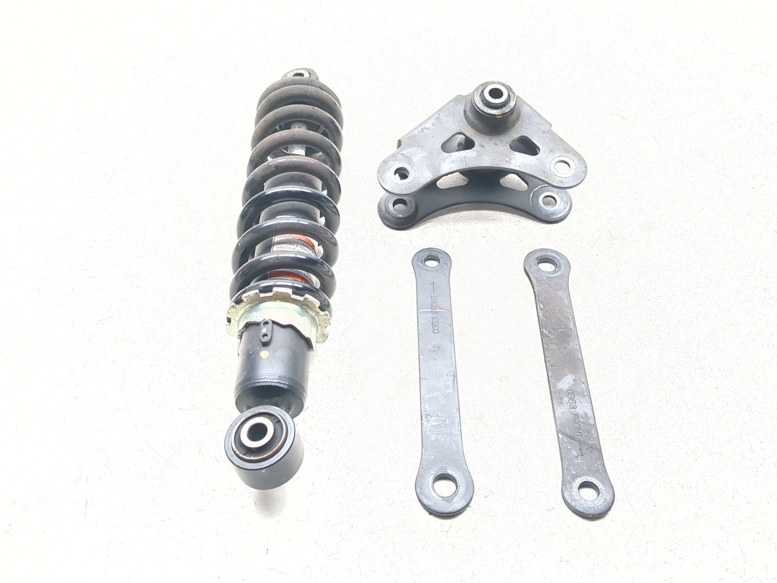 24-26 Kawasaki Ninja EX500 Rear Shock Linkage Set 45014-0871-37S