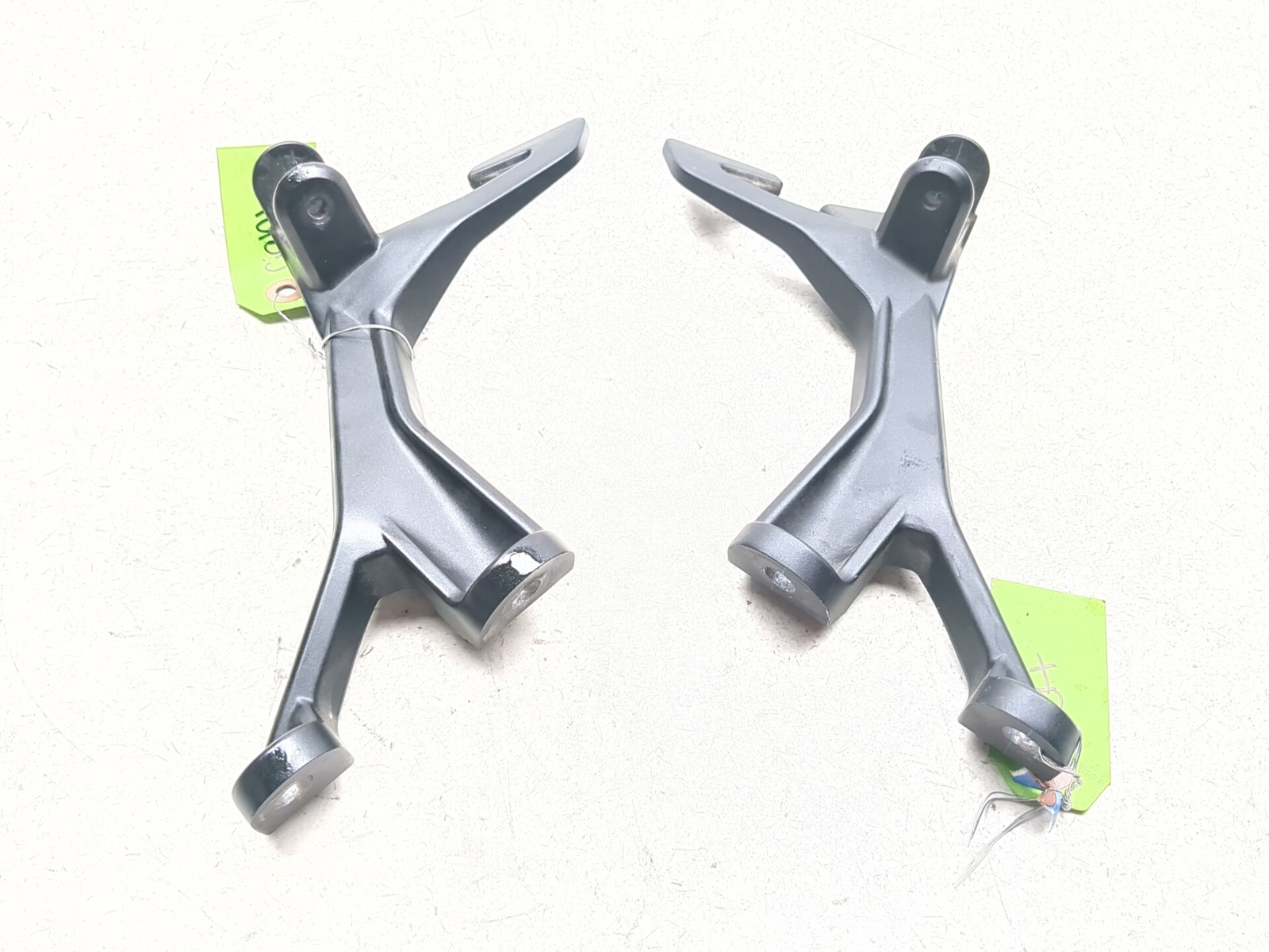 24-26 Kawasaki Ninja EX500 Left Right Passenger Foot Peg Bracket