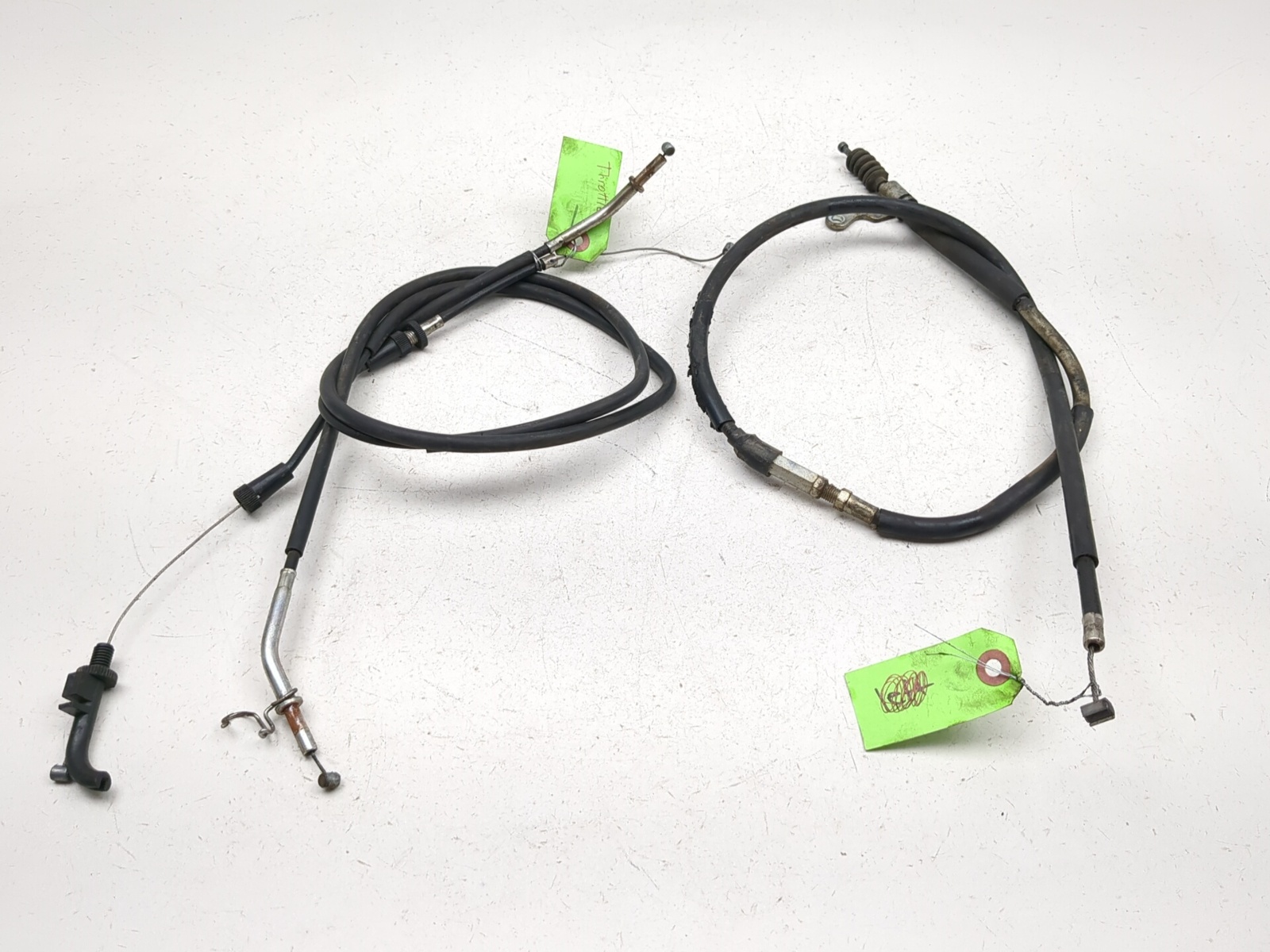 sun^⁠_⁠^ 21-25 Kawasaki KLX 300 SM Front Throttle Clutch Cable Set 54012