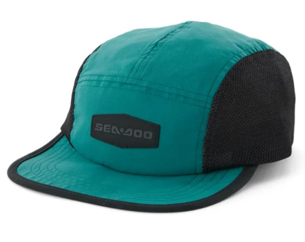 capdogページ Sea-Doo Unisex Teal Floatable Lightweight UPF 40 5 Panel Cap Hat
