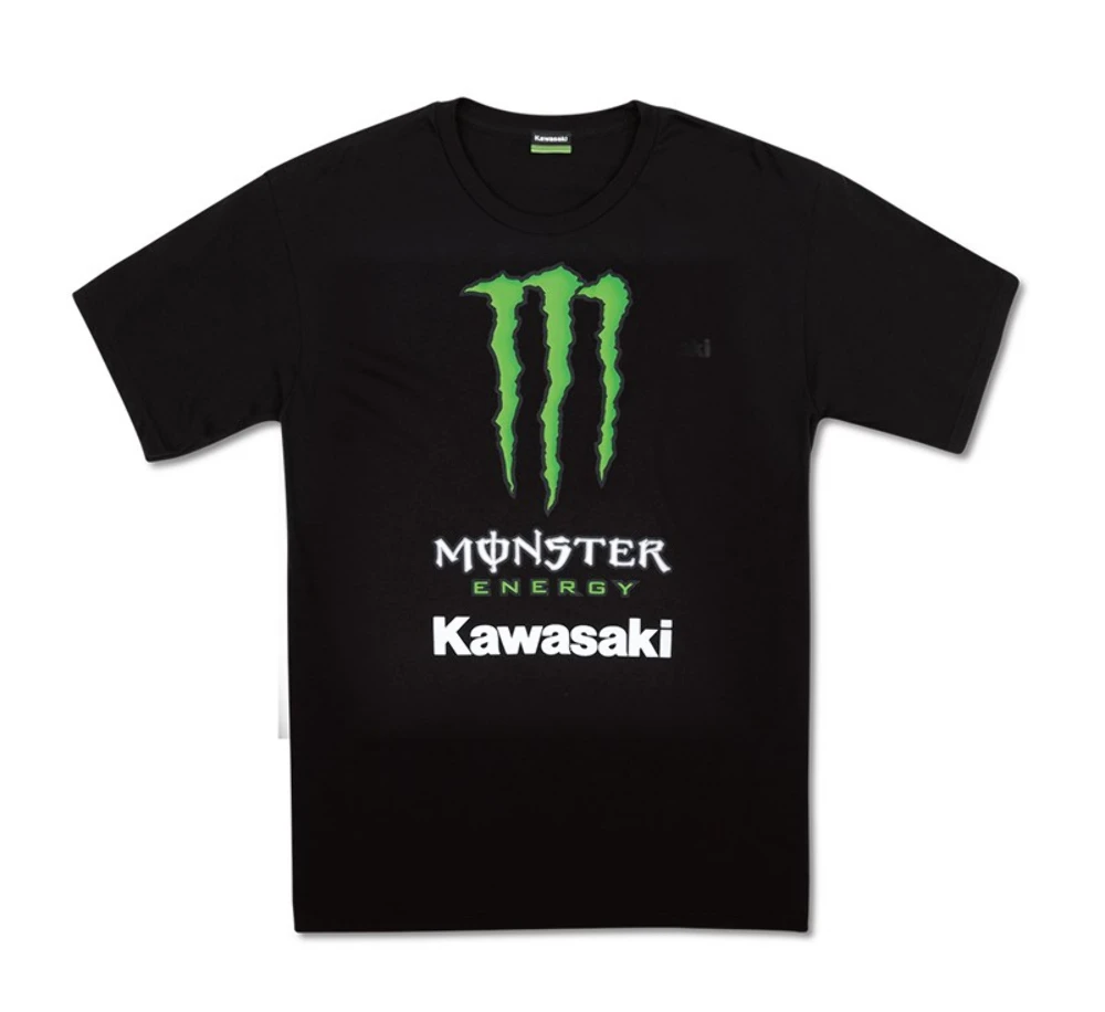 【HIKAGE】MONSTER Tシャツ　XL Monster Energy Kawasaki Front Profile T-Shirt K102-2512-BKXL Size