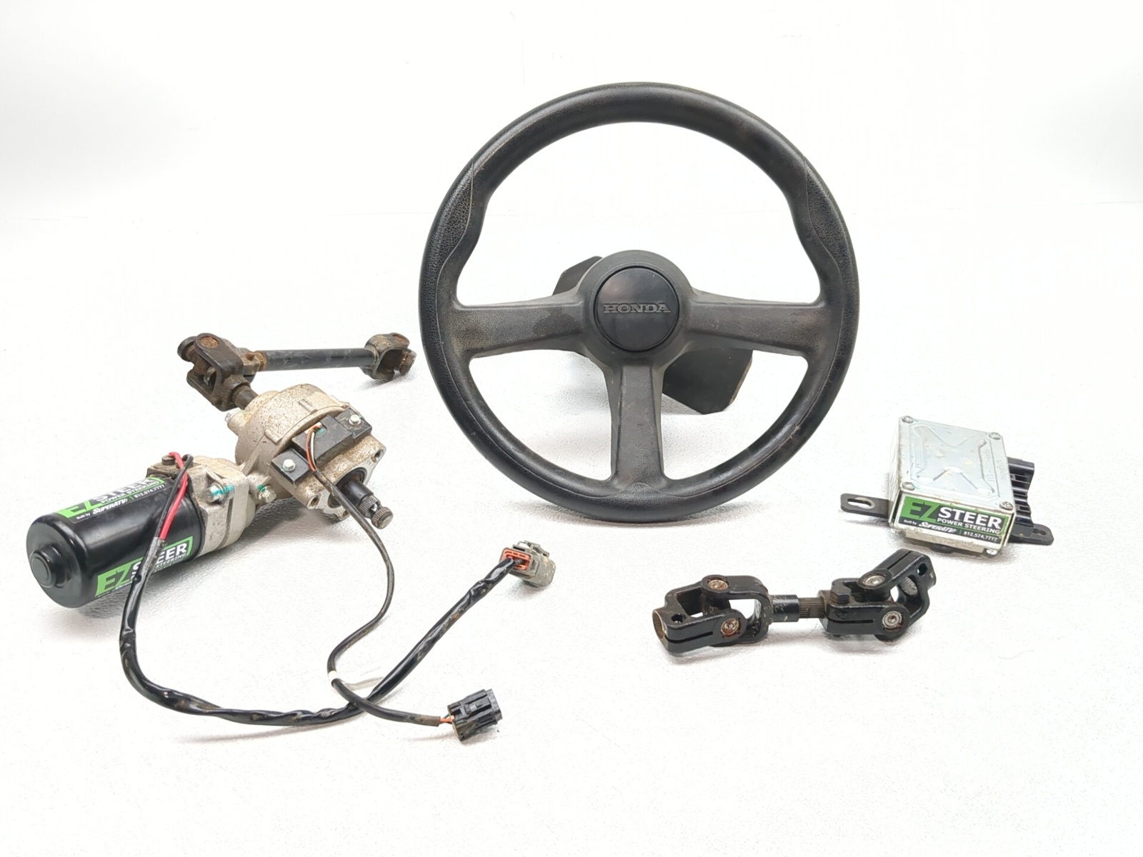 専用4 16-24 Honda Pioneer SXS 1000 EZ-STEER Power Steering Wheel Set