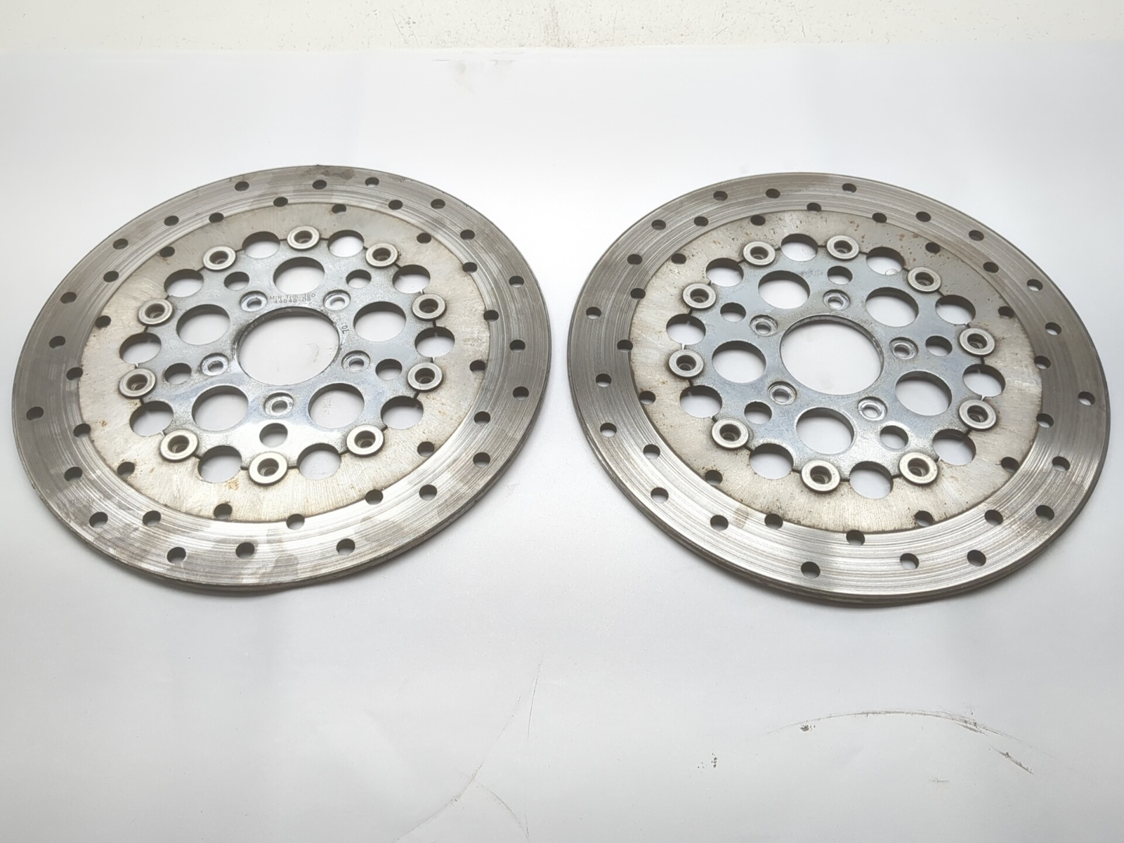 r 06-13 Harley HD CVO Ultra Classic FLHTCUSE3 Front Brake Rotor Set