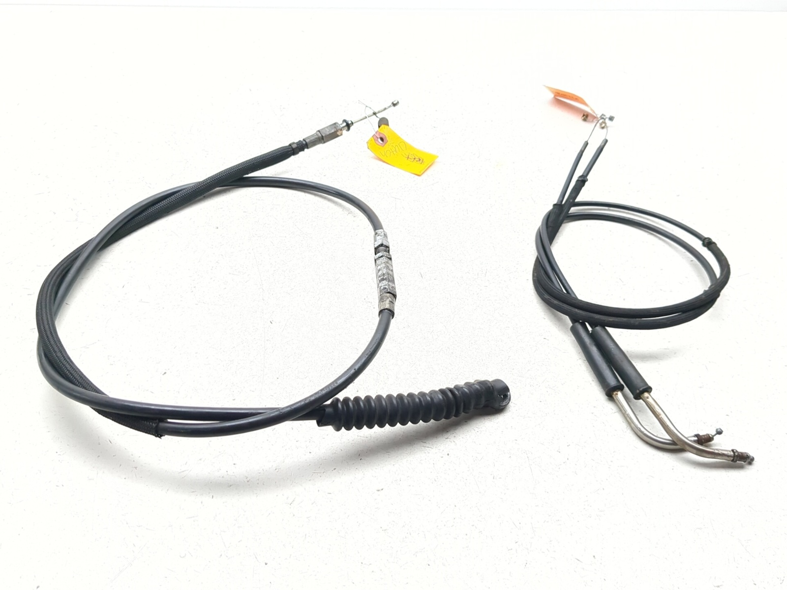 その他 B 06-14 Harley FXDC Dyna Super Glide Custom Clutch Throttle Cable