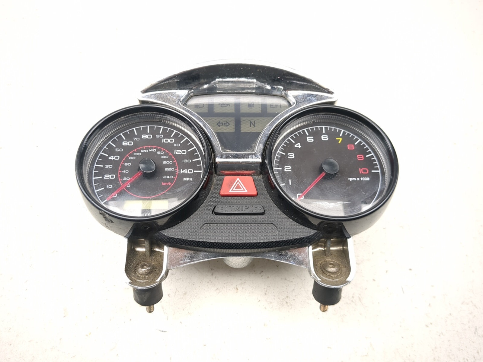 03-10 Moto Guzzi Breva 750 IE Front Speedometer Tach Dash Cluster