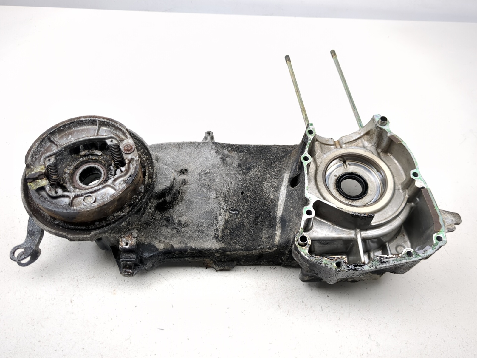 92-01 Honda Helix CN250 Rear Left Crankcase