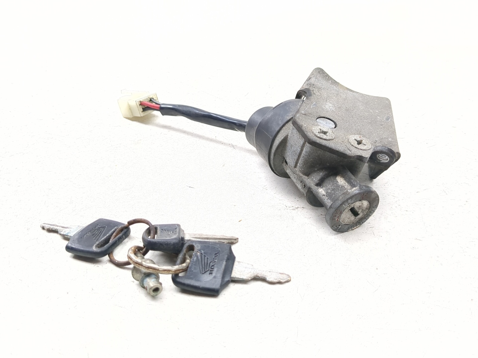 92-01 Honda Helix CN250 Front Ignition Switch with Key Set 35100-KS4-711