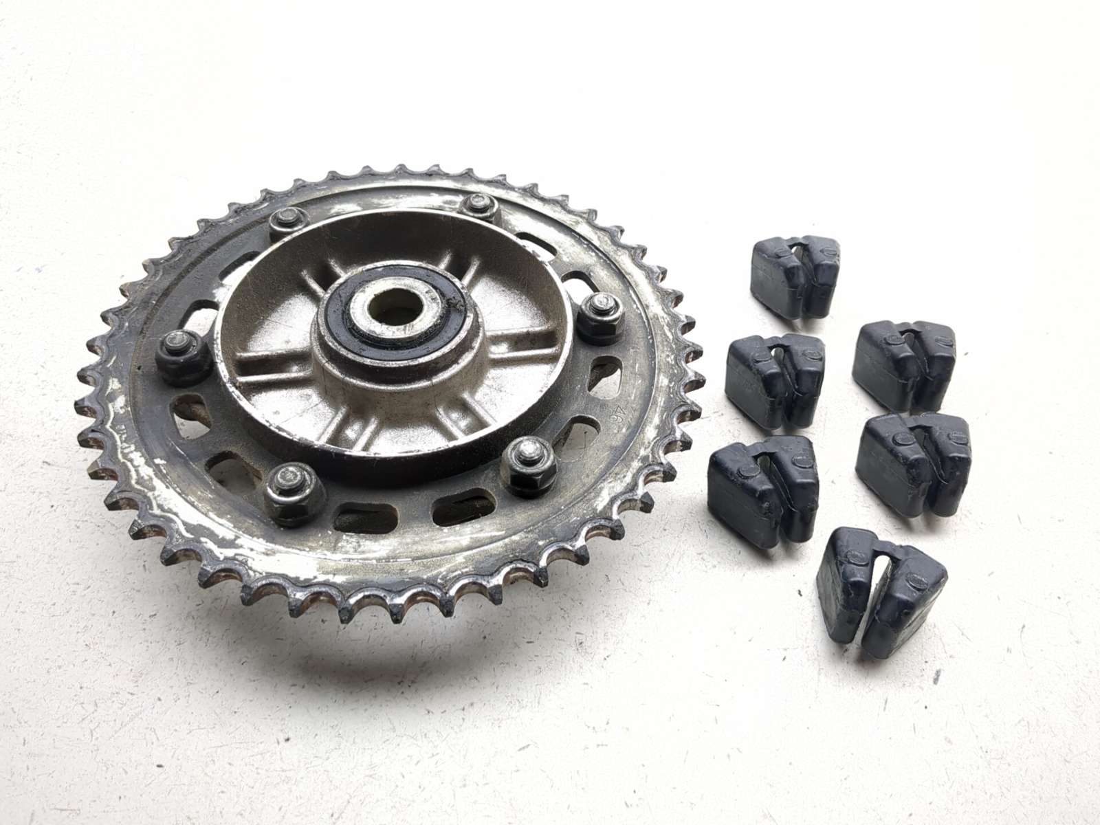 01-06 Honda CBR 600 F4i Rear Sprocket Carrier Damper Set 06410-MBW
