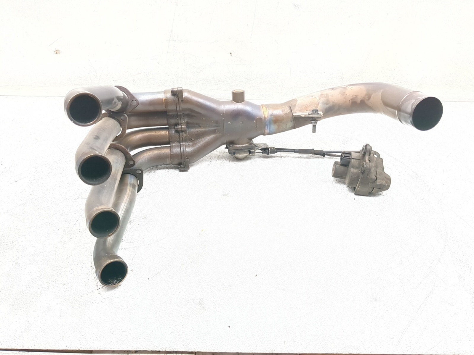 04-06 Yamaha YZF R1 YZF-R1 Front Header Exhaust Assembly 5VY-14610-10-00