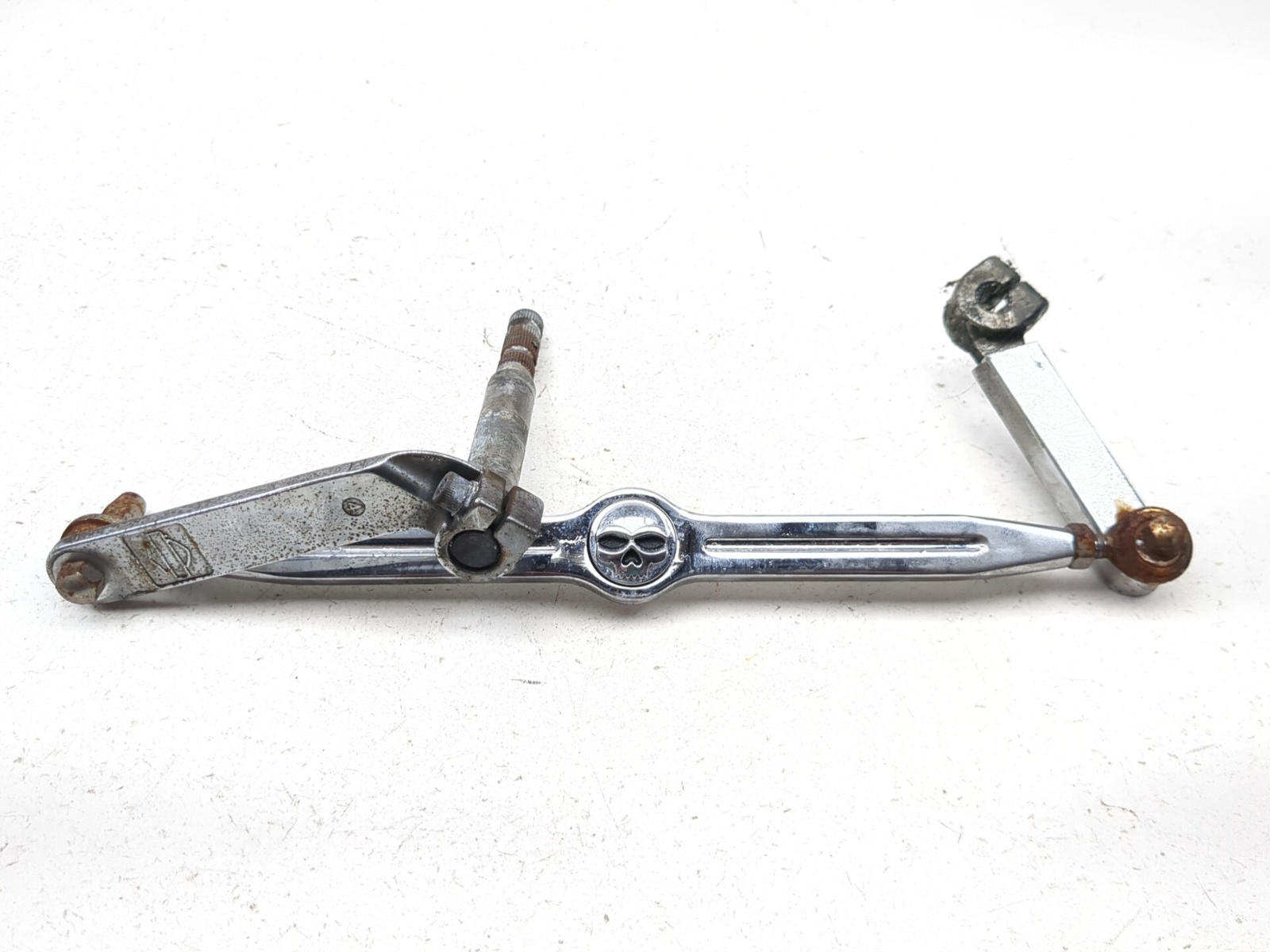 04-06 Harley Road King Custom FLHRSI Left Shift Linkage Assembly