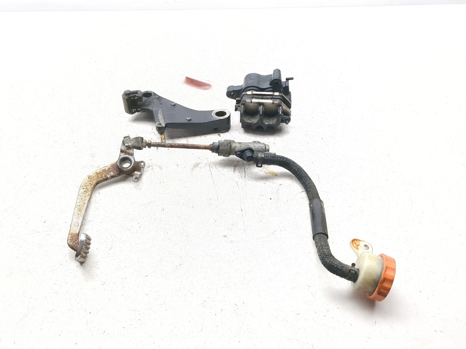 twice セット 91-02 Honda ST1100 Rear Brake Caliper Master Cylinder Pedal Set
