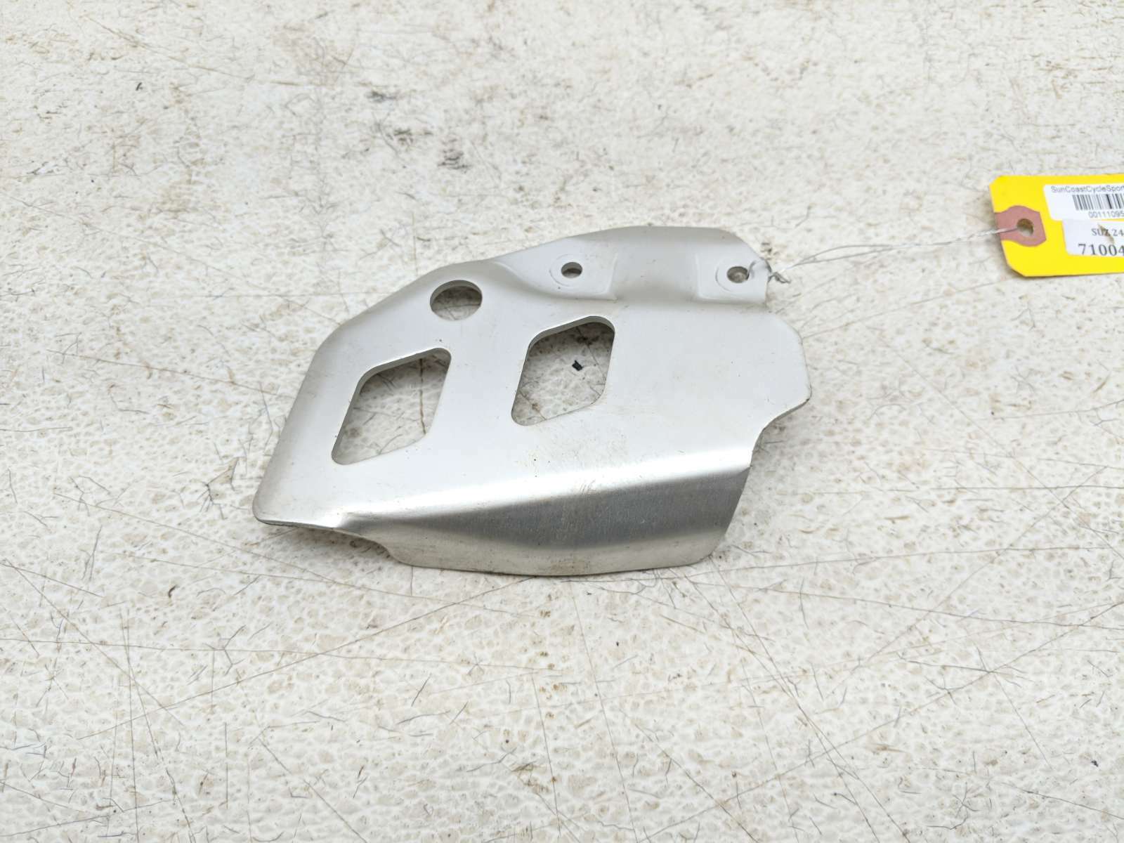 00-24 Suzuki DRZ400SM DRZ 400 Heel Guard Frame Mount Bracket Holder