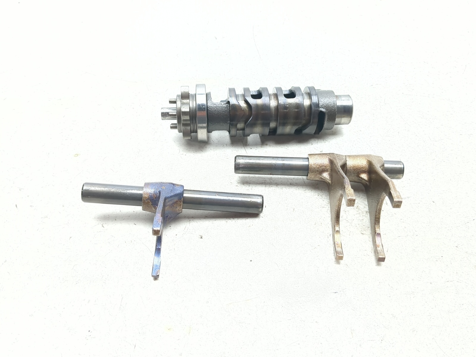 06 07 Suzuki GSXR 600 750 Transmission Shift Shifter Forks and Drum