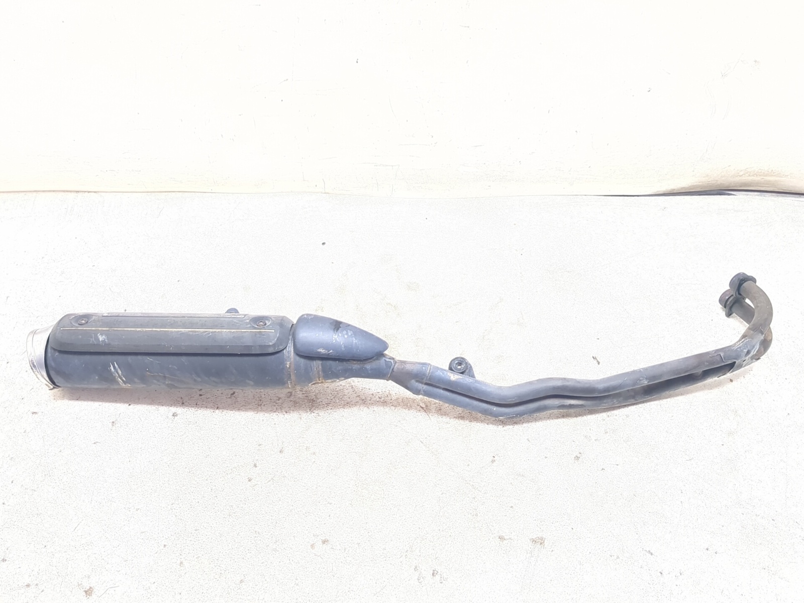 03-12 Suzuki Burgman AN650 Rear Right Muffler Exhaust Muffler