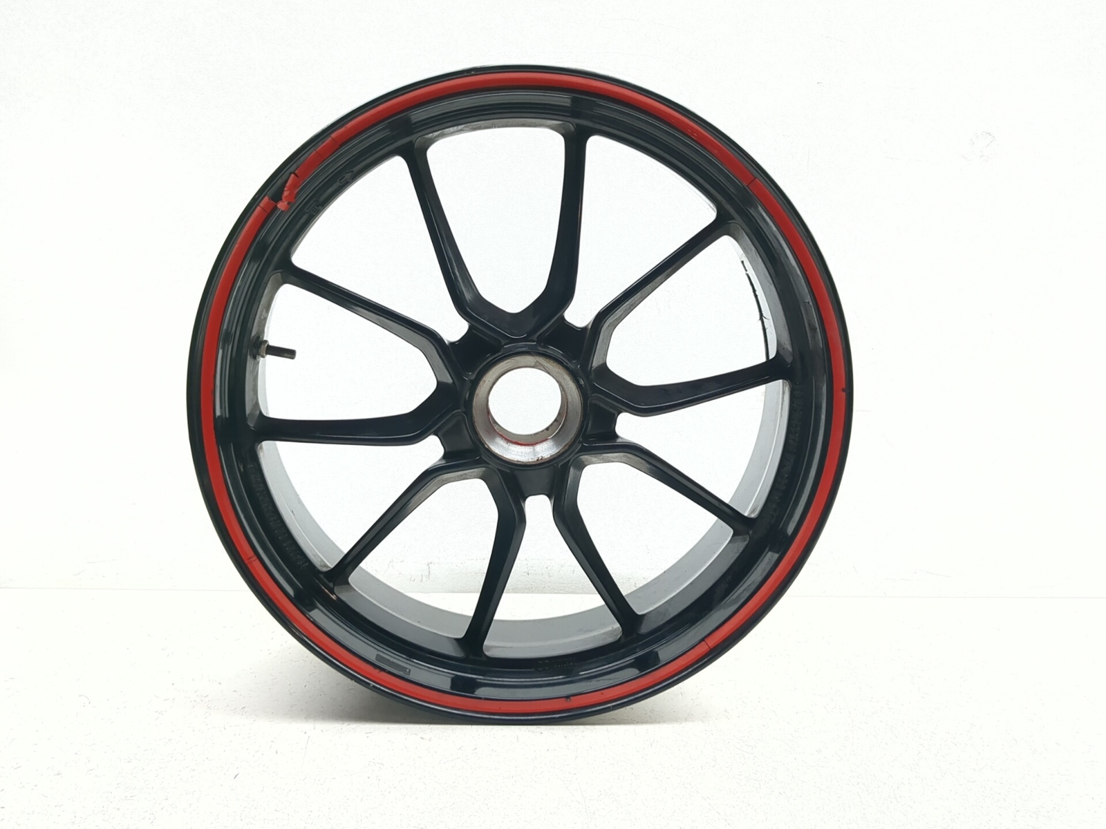 10-18 Ducati Multistrada 1200 Rear Wheel Rim 17X6.00 STRAIGHT 50211272AT