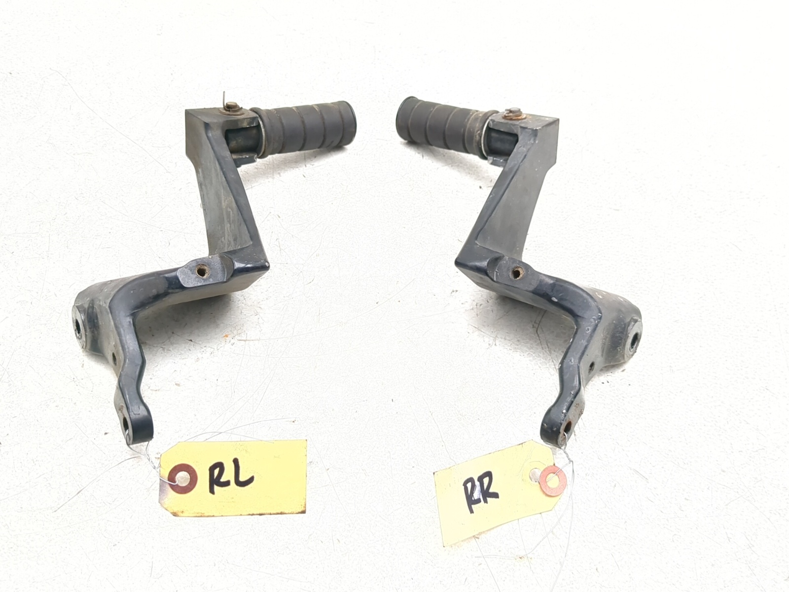 06-09 Victory Vegas 8 Ball Rear Left Right Passenger Foot Peg Mount Set
