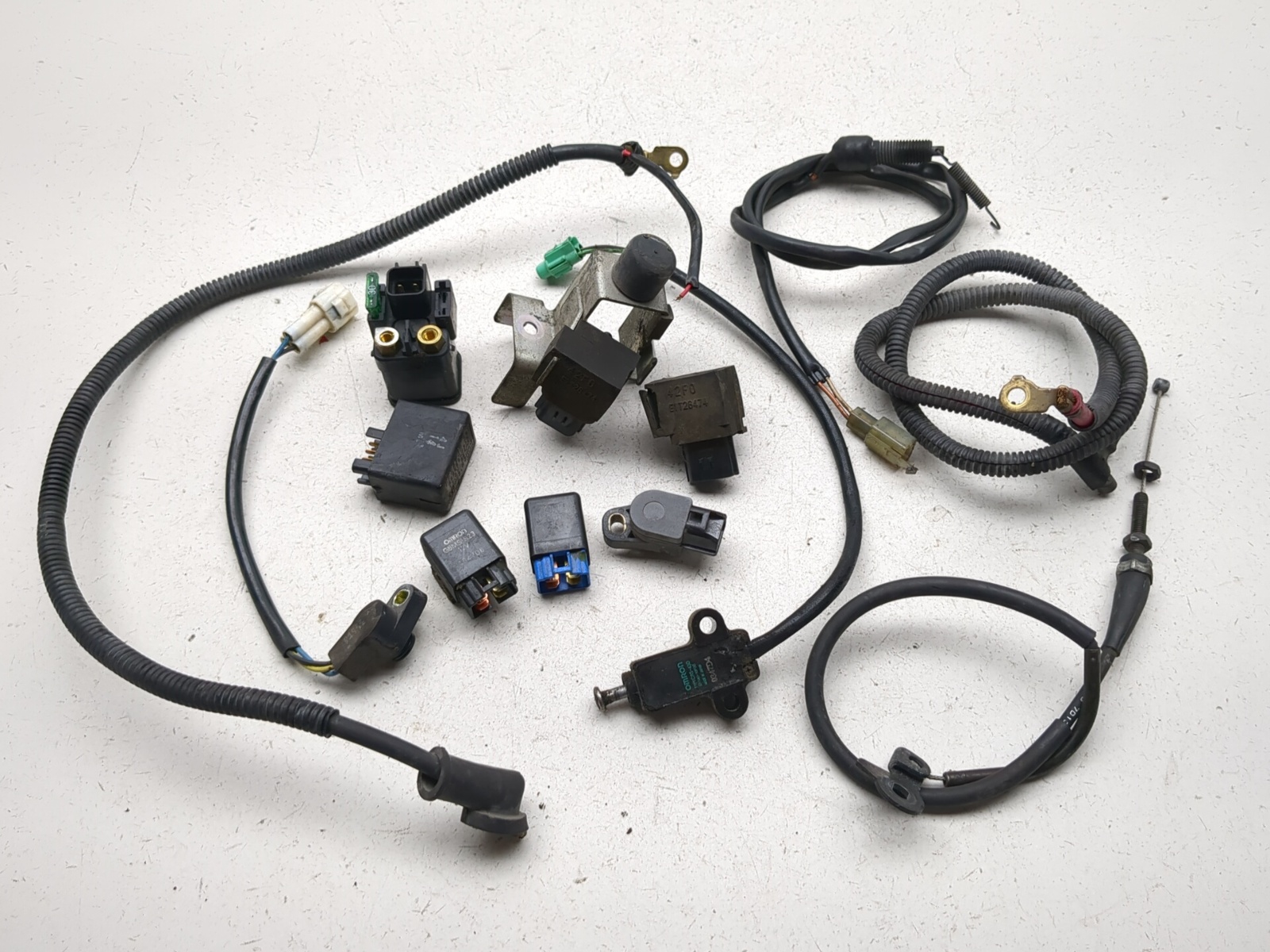 05-09 Suzuki VL1500 Boulevard C90 Solenoid Kickstand Sensor Switch Relay Set
