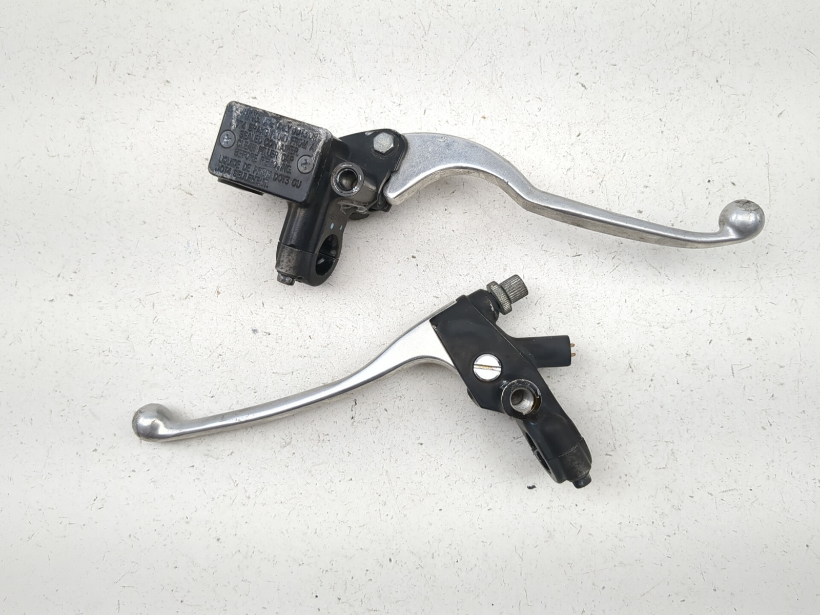 17-20 Honda Grom MSX 125 Front Brake Master Clutch Perch Lever Set
