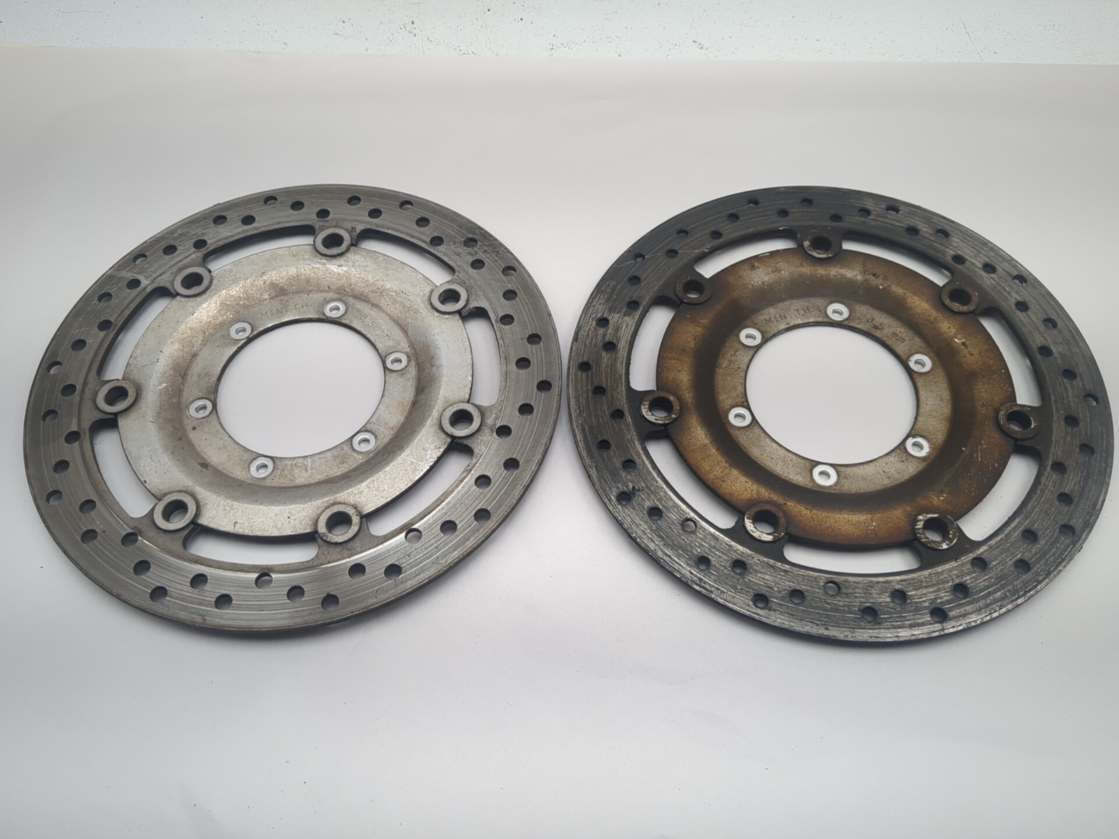 05-08 Honda VTX1800 F3 Front Left Right Brake Rotor Disc Set 45120