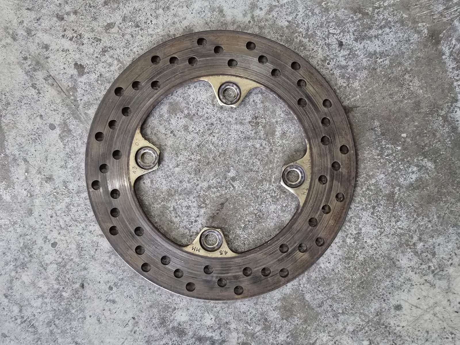 01 Kawasaki ZX900E Rear Disc Brake Rotor - Sun Coast Cycle Sports