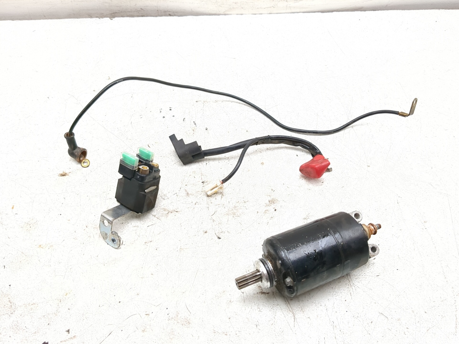 18-26 Kawasaki Ninja 400 EX400 Starter Motor Relay Cable Assembly