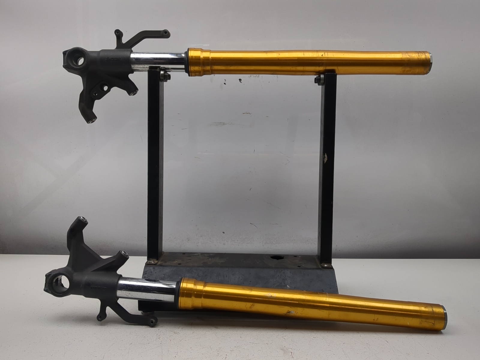13-18 Kawasaki ZX 636 ZX6R Showa Front Suspension Forks Tubes Set