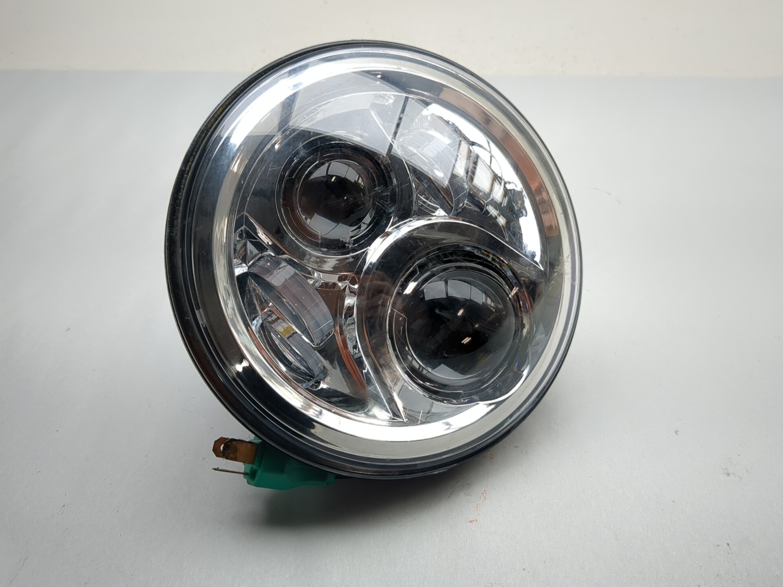 デザイン画像 98-06 Harley Road King Classic FLHRCI Front LED Headlight Lens