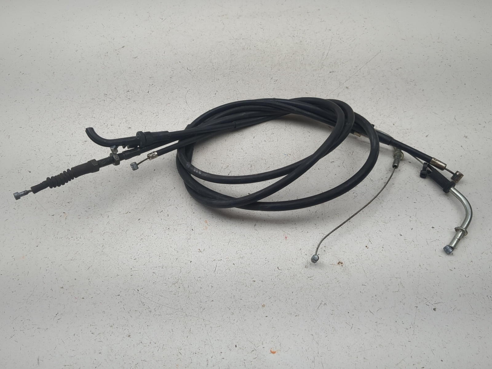 95-97 Kawasaki Ninja ZX6R ZX600 Push Pull Throttle Cable Set - Sun