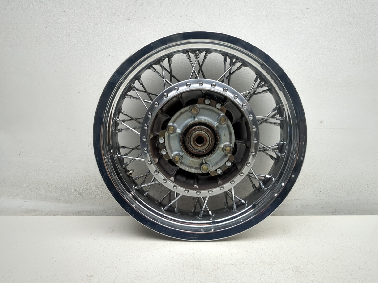 87-09 Suzuki VS1400 Intruder 1400 Rear Wheel Rim 15X4.0 - Sun