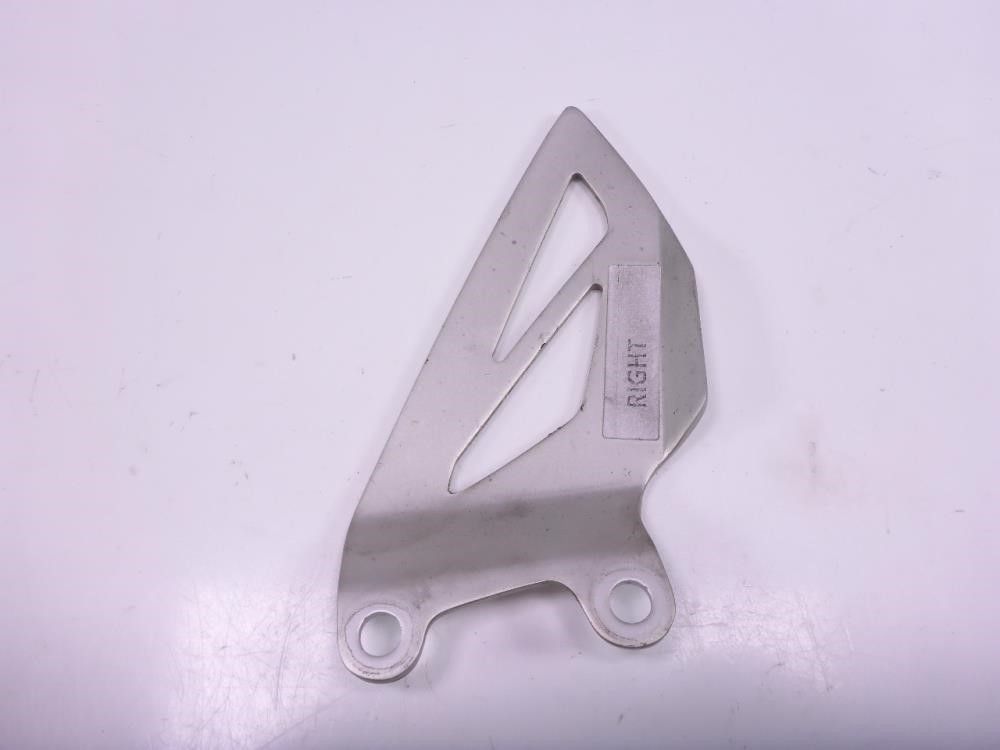 06 07 08 Triumph Daytona 675 Right Heel Guard Silver