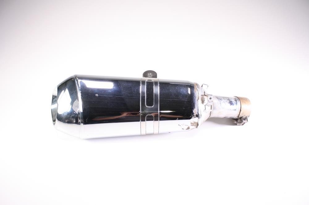 16 BMW R1200RS Exhaust Pipe Muffler Can Chrome