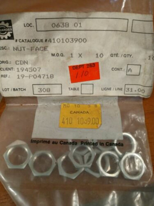 QTY 20 | BRP Ski-Doo Face Nut OEM 410103900 Snowmobile Part - Sun