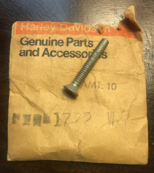 OEM Harley Davidson 10 24 X 1 3 8 Hex Socket Flat Counter Screw P N oem-harley-davidson-10-24-x-1-3-8-hex-socket-flat-counter-screw-p-n