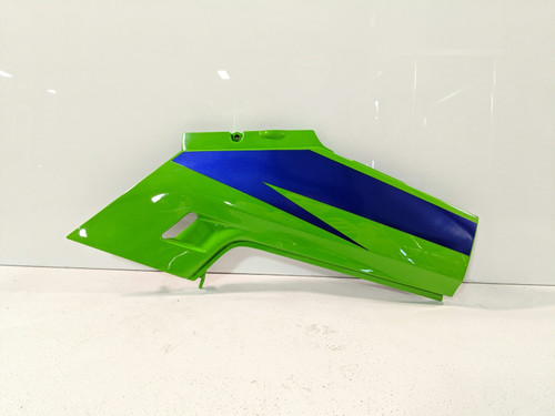 99-01 KAWASAKI EX250 NINJA 250R RIGHT SIDE PANEL GREEN/BLUE 36031