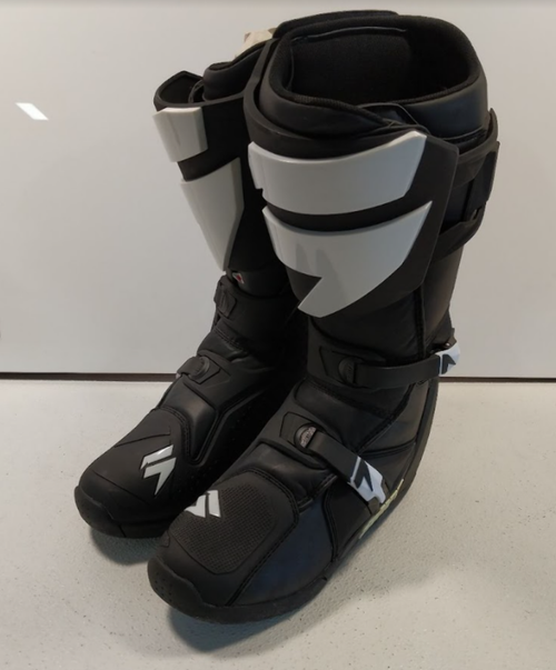 SHIFT RACING WHIT3 LABEL Men's Off-Road Boots Black SZ 12 19339