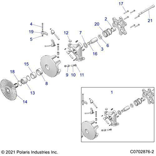 Find OEM Polaris Clutch Shift Weight Trail Boss 350L 5630418 NOS In Westerly, Rhode Island, US - Foto 2