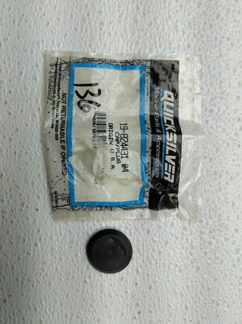 k 様リクエスト 1986 Mercury Mariner Outboard Genuine OEM Quicksilver Cap Plug 19