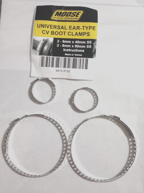 パーツ Calypso2 Moose Utility Division Universal CV Boot Clamp NOS ATV UTV 0213