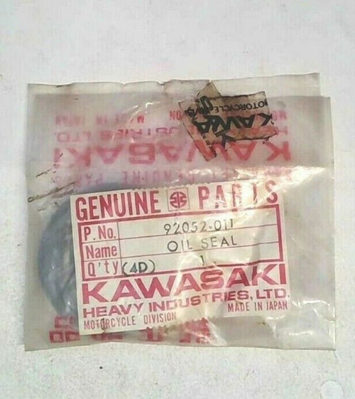NOS 1974-2008 Kawasaki KZ400 KZ440 KZ550 Oil Seal OEM 92052-011