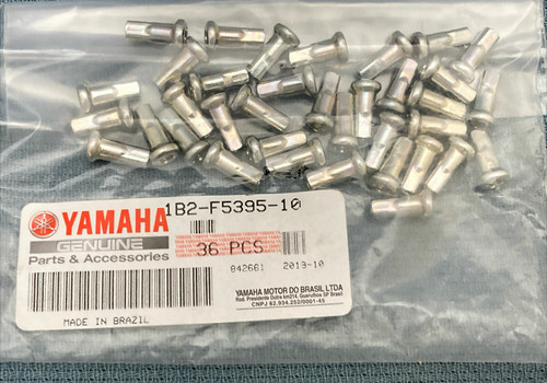NEW GENUINE YAMAHA 1B2-F5395-10 SPOKE NIPPLE SET OF 36 - Sun Coast ...