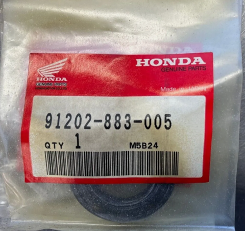Honda ATV TRX GX Engine Oil Seal 12X22X7 Genuine OEM 91202-883-005