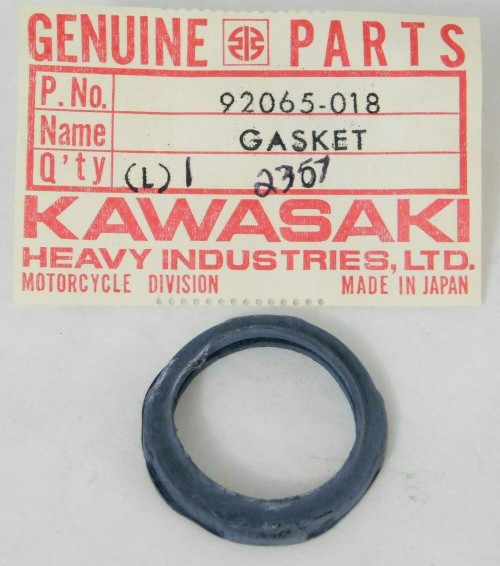 QTY 5 | 1970-1975 Kawasaki F6 G4TR G5 Oil Tank Cap Gasket OEM