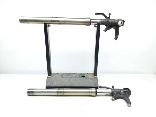 11 Kawasaki ZX6R Ninja Front Forks Suspension Set STRAIGHT - Sun