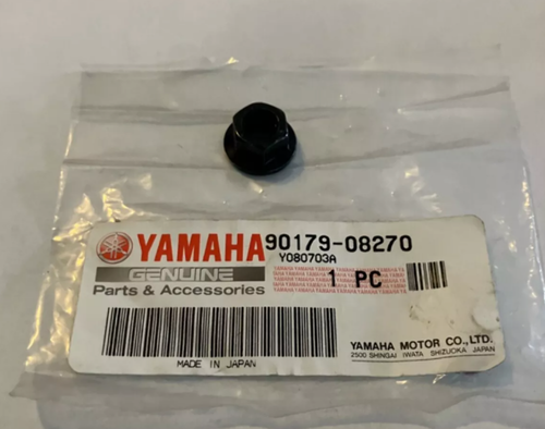 QTY 4 | YAMAHA OEM Nut M8 Flange Hex Head Powersports 90179-08270