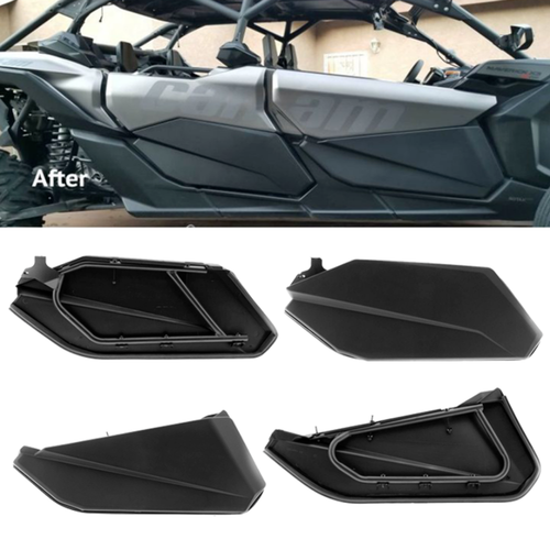 2017-2024 Can-Am Maverick X3 Front Rear Lower Door Panels Inserts