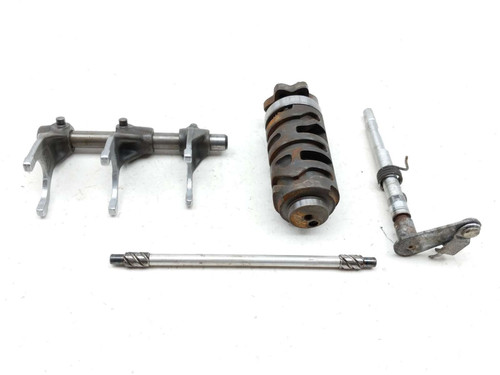 08-20 Yamaha WR250R Transmission Shift Shifter Forks Drum W/ Shift