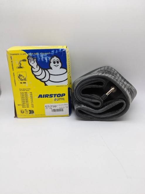 その他 mu mu MICHELIN 120/90-16 Center 90 Degree Metal Stem Tire Tube 87-09481